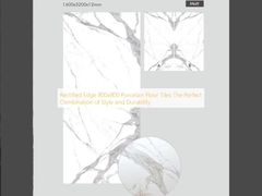 Gerectificeerde Rand 800x800 Porseleinen Vloertegels De Perfecte Combinatie van Stijl en Duurzaamheid