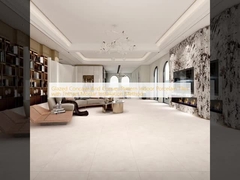 Geglazuurde concave en convexe patroon binnenvloertegels van porselein met dunbedmortel installatiemethode