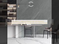 Glue Down of Floating Installation High Stain Resistance Indoor Porcelain Tiles voor veelzijdige en langdurige vloeren