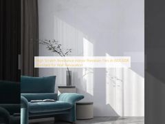 Hoge krasbestandheid van binnen porseleinen tegels in ISO13006 standaard voor de renovatie van muren