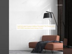 Verfijnde ruimtes binnen Porseleinen tegelpanelen met ISO13006-standaard en glanzende afwerking