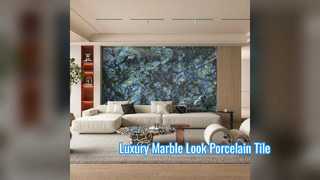 Luxe porseleinen tegel met marmerlook voor moderne interieurs