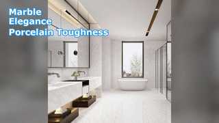 Marmerlook tegel voor keukens, badkamers