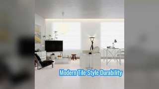 Moderne porseleinen tegelvloeren voor stijlduurzaamheid