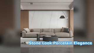 Moderne porseleinen tegelsteenlookvloeren