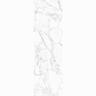 Duurzaam 800x2700mm wit porseleinen plaat met grijze marmeren vliezen plaat tafel