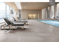 600*600 Grey Rectangle Cement Look Porcelain-Tegel voor Zwembad Binnen Mat