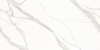 Het verglaasde Marmer kijkt Tegel/Witte Marmeren Vloertegel Opgepoetste Porcelanato