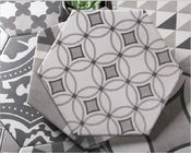Hexagon Wit en Zwarte 8 ' Moderne het Porseleintegel Matte Finished van X9.2