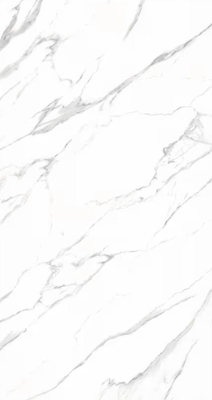 Elegante witte marmeren porseleinen plaattegel sneeuwsteen zuurbestendig