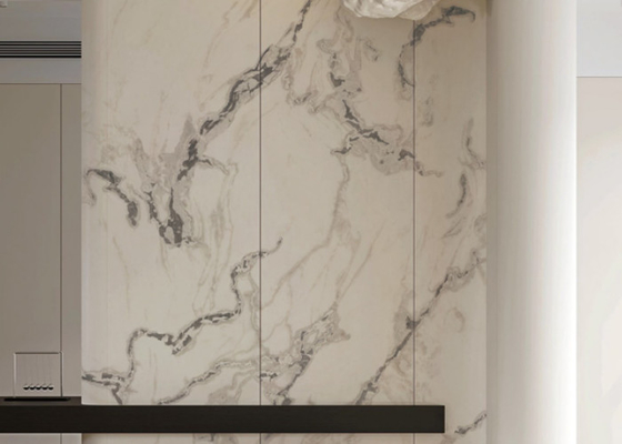 1200*2800mm Interieur porseleinen wandplaat Schramweerstand en duurzaamheid