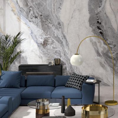 1200x2700mm Indoor porseleinen tegelpanelen 4 patronen voor eindeloze ontwerpopties