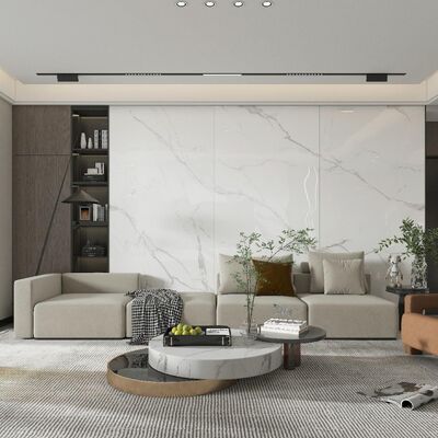 Dunne-mortel Installatiemethode Moderne Porseleinen Tegel met Moderne Eenvoudige Stijl Perfect voor Commerciële Projecten