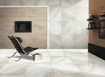 Pas Tegel van het Ontwerp de Moderne Porselein voor Woonkamer en Keuken Beige Kleur 600x600mm Grootte aan
