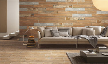 Houten Effect Porseleintegel/Houten Houten de Vloertegels van de Tegel Ceramische Bruine Kleur