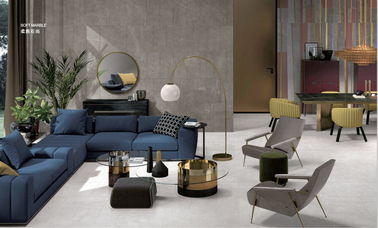 Binnenlands en Buitenhuisontwerp Grey Ceramic Tiles/Duurzaam Matte Finshed Porcelain Floor Tiles 600*600