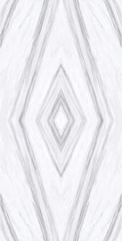 Dun Buitengewoon breed Formaat 1200X2400mm het Porselein Opgepoetste Wit van Plaktegels en Grey Color Living Room Porcelain-Vloertegel