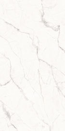 Van de het Huismuur van het hotelproject kijkt Witte Decoratie 9mm Marmer Porseleintegel
