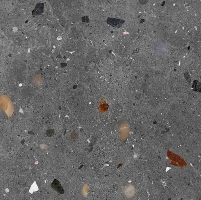 Terrazzo Marmeren 600x600mm Matte Ceramic Floor Tile Anti Misstap